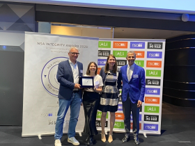 Partitalia premiata all'NSA Integrity Award 2025