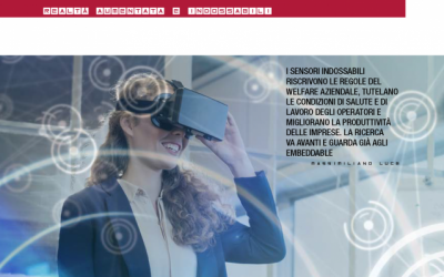 Articolo riguardante il wearable amico del lavoratore