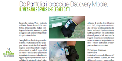 BRACCIALE RFID RACCOLTA RIFIUTI – GSA Igiene Urbana
