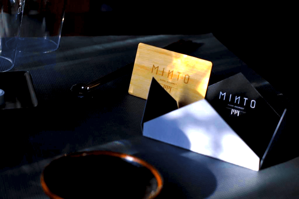 Card in legno Minto Sushi