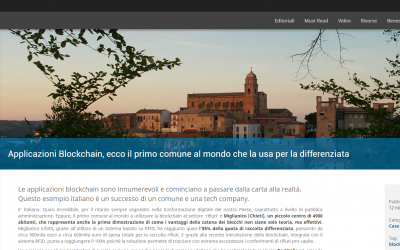 Blockchain per la differenziata - Startup for business