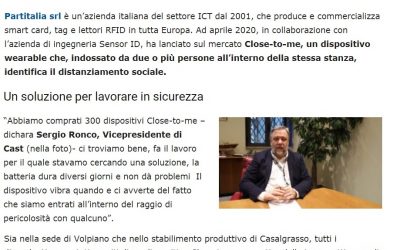 Cast sceglie “CLOSE-TO-ME” – Automazione News