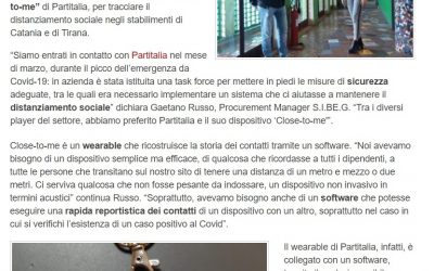 Articolo di automazione plus sul distanziamento sicale