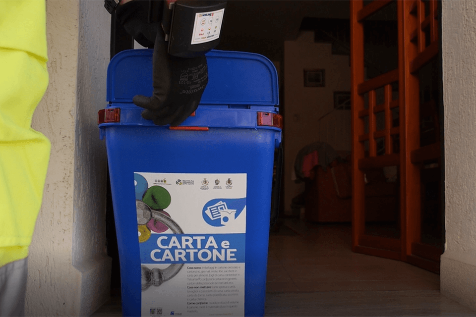 Raccolta puntuale con tecnologia rfid