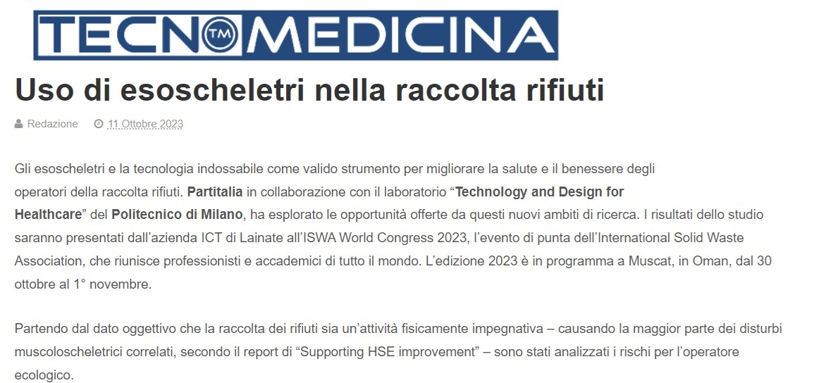 iswa 2023_partitalia presenta gli esoscheletri per la raccolta rifiuti