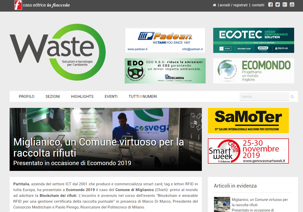 MIGLIANICO A ECOMONDO